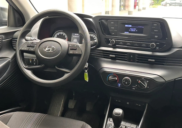 Hyundai i20 cena 56800 przebieg: 78790, rok produkcji 2022 z Bojanowo małe 211